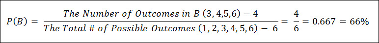 Probability Example 2 - The Dice Role_2 - Probability Equation 2
