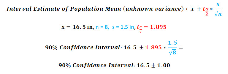 Quiz - Pop. Mean Int. Est. unknown st. Dev 1